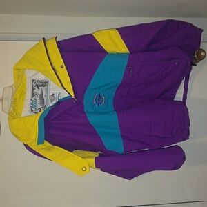 Vintage Nils Colorblock Skiwear Pullover Jacket